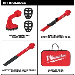 Milwaukee AIR-TIP 3-Piece Automotive Vacuum Tool Kit 49-90-2019A