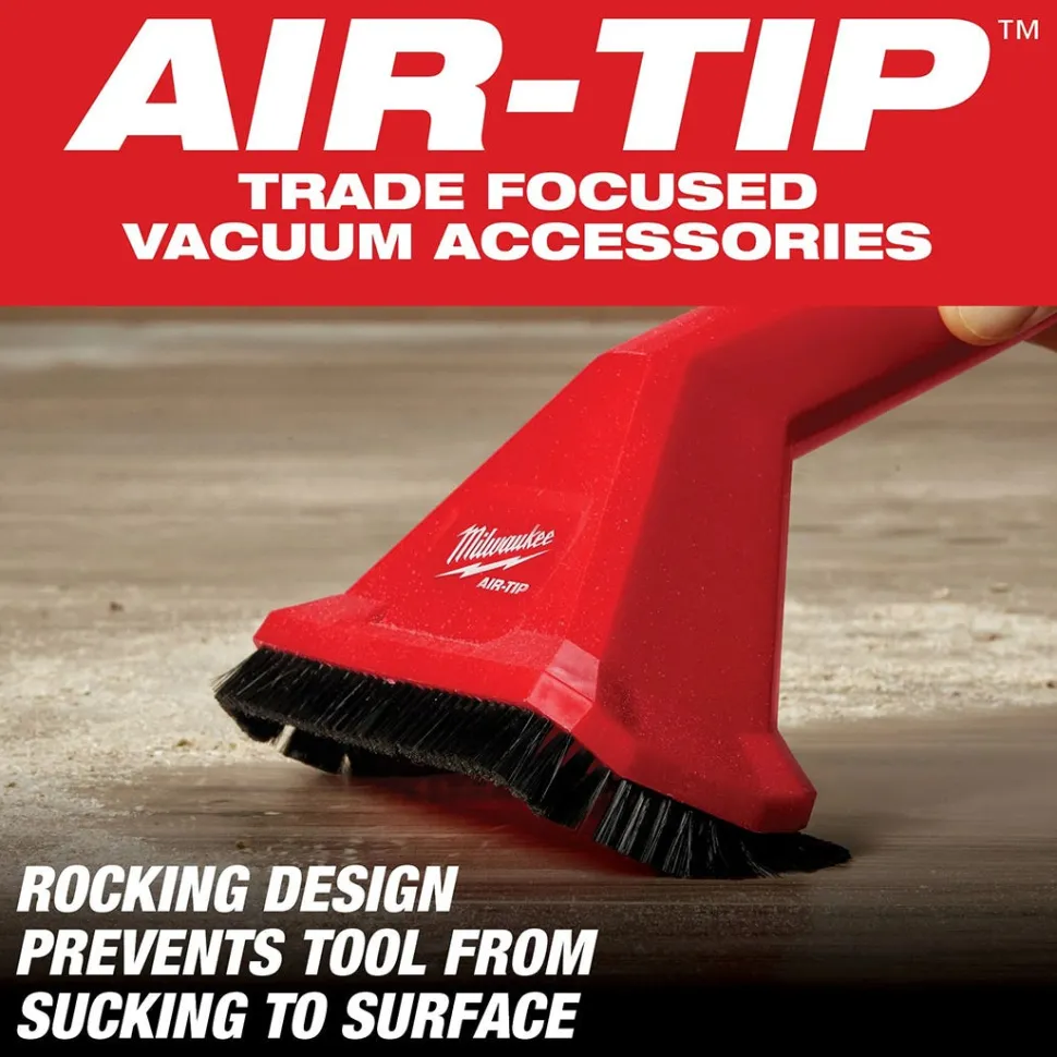 Milwaukee AIR-TIP Rocking Utility Nozzle Vacuum Attachment w/ Brushes 49-90-2038