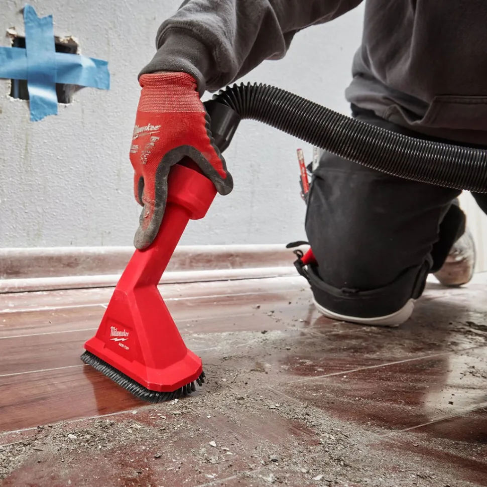 Milwaukee AIR-TIP Rocking Utility Nozzle Vacuum Attachment w/ Brushes 49-90-2038