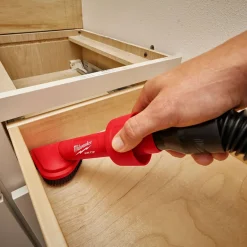 Milwaukee AIR-TIP Rotating Corner Brush Tool Vacuum Attachment 49-90-2021