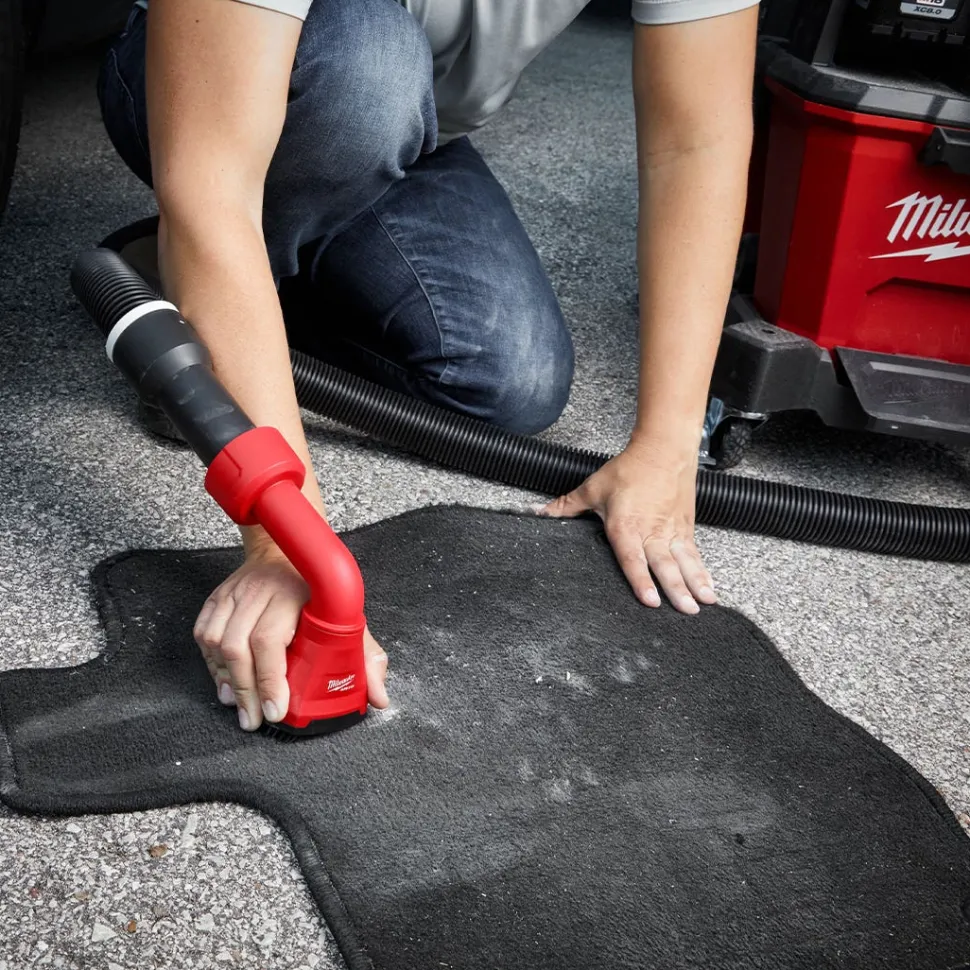 Milwaukee AIR-TIP Swiveling Palm Brush Vacuum Attachment 49-90-2020