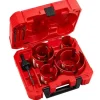 Milwaukee Big Hawg Carbide Teeth 10 Piece Hole Saw Kit 49-56-9290