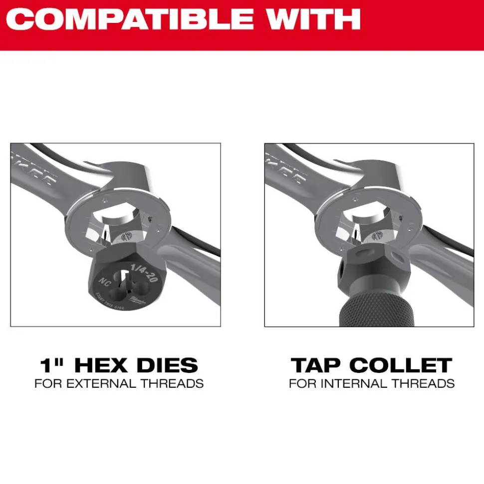 Milwaukee Hex-LOK 2-in-1 Tap and Die Threading Handle? 49-57-5002