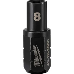 Milwaukee INSIDER Box Ratchet Socket 6 Point 8mm 49-16-1608