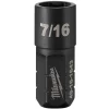 Milwaukee INSIDER Box Ratchet Socket 6 Point 7/16" 49-16-1643