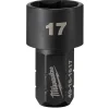 Milwaukee INSIDER Box Ratchet Socket 6 Point 17mm 49-16-1617
