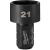 Milwaukee INSIDER Box Ratchet Socket 6 Point 21mm 49-16-1621