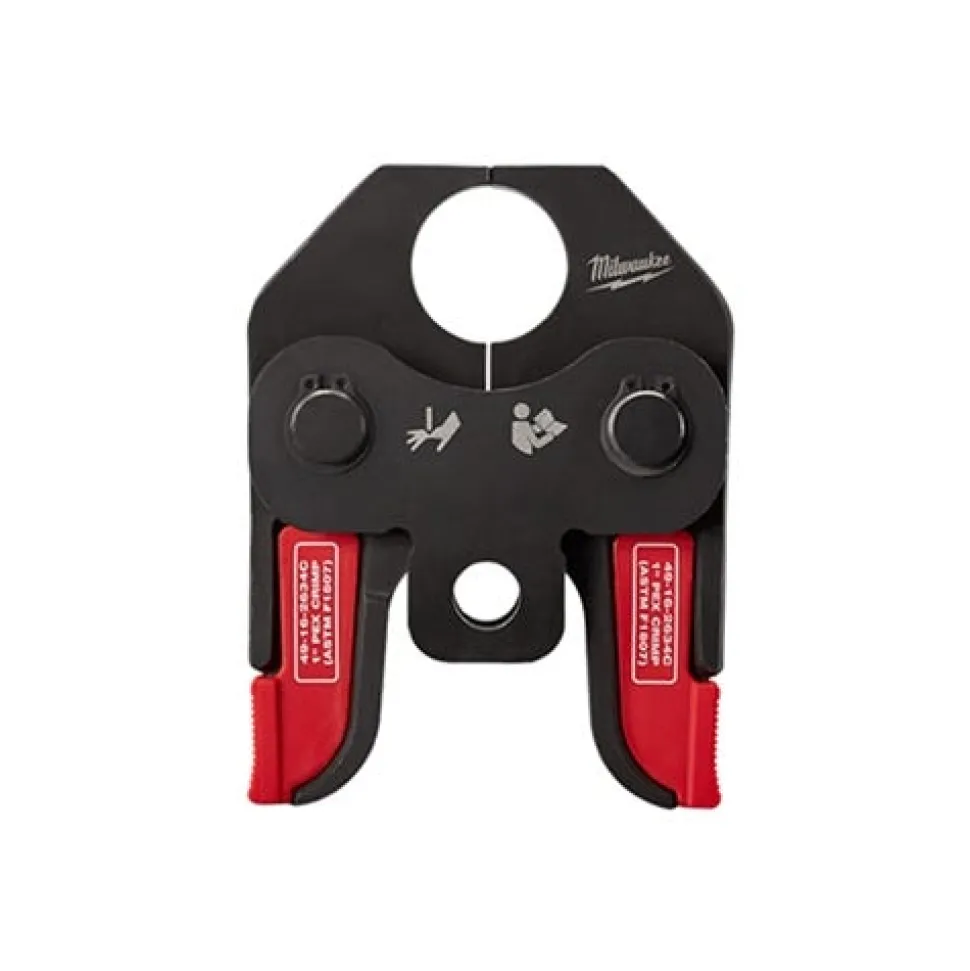 Milwaukee M18 1" PEX Crimp Jaw for M18 Short Throw Press Tool 49-16-2634C