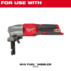 Milwaukee M12 FUEL 16 Ga Nibbler Punch & Die Set 48-44-0272