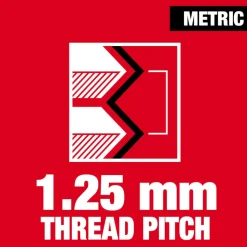 Milwaukee M12-1.25 mm 1-Inch Hex Threading Die 49-57-5361