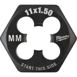 Milwaukee M11-1.50 mm 1-Inch Hex Threading Die 49-57-5356