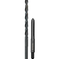 Milwaukee M6-1.00 mm Straight Flute Plug Tap & #9 Drill Bit 49-57-5536