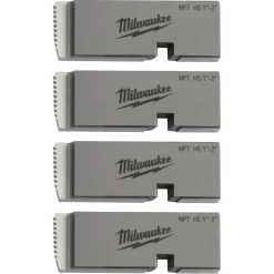 Milwaukee Milwaukee 1"-2" HIGH SPEED NPT Universal Pipe Threading Dies 48-36-1204