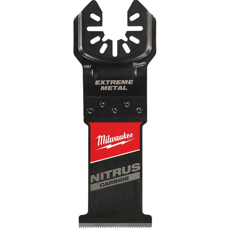 Milwaukee NITRUS CARBIDE Extreme Metal Universal Fit OPEN-LOK Multi-Tool Blade 10PK 49-25-1569