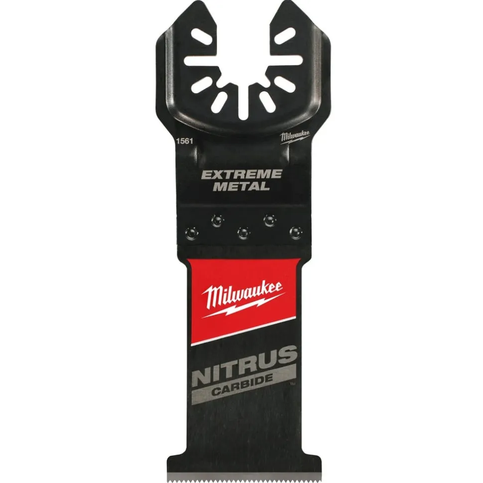 Milwaukee NITRUS CARBIDE Extreme Metal Universal Fit OPEN-LOK Multi-Tool Blade 1PK 49-25-1561