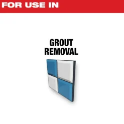 Milwaukee OPEN-LOK DIAMOND MAX Diamond Grit Grout Removal Multi-Tool Blade 5PK 49-25-2275