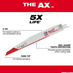 Milwaukee 22PC Sawzall Blade PACKOUT Kit 49-22-5640