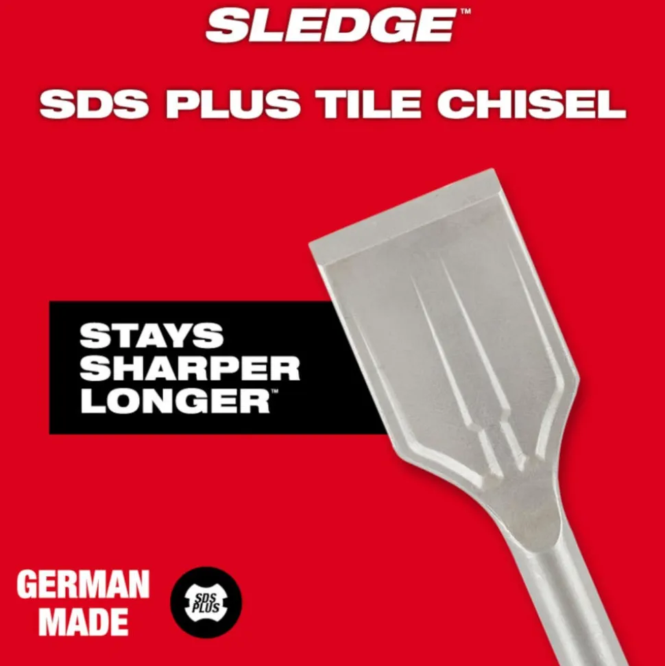 Milwaukee SDS PLUS SLEDGE 1-7/8" Tile Chisel 48-62-6030