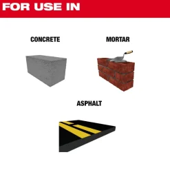 Milwaukee SDS PLUS SLEDGE 1-1/2" Scaling Chisel 48-62-6056