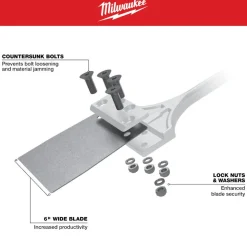 Milwaukee SDS-MAX SLEDGE Floor Scraper Replacement Kit 48-62-1912