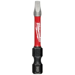 Milwaukee SHOCKWAVE 2" Impact Square Recess #3 Power Bits 25 Pack 48-32-4173
