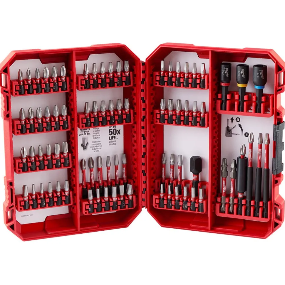Milwaukee SHOCKWAVE Impact Duty Driver Bit Set- 80 Piece 48-32-4094