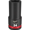 Milwaukee Shockwave Impact Duty 3/4" Drive 24mm Deep 6 Point Socket 49-66-6399