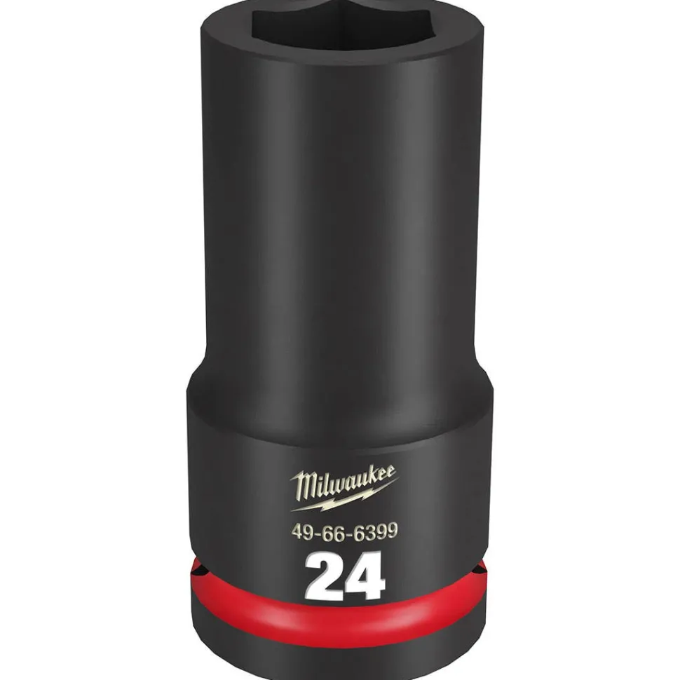 Milwaukee Shockwave Impact Duty 3/4" Drive 24mm Deep 6 Point Socket 49-66-6399
