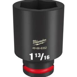 Milwaukee Shockwave Impact Duty 3/4" Drive 1-13/16" Deep 6 Point Socket 49-66-6352