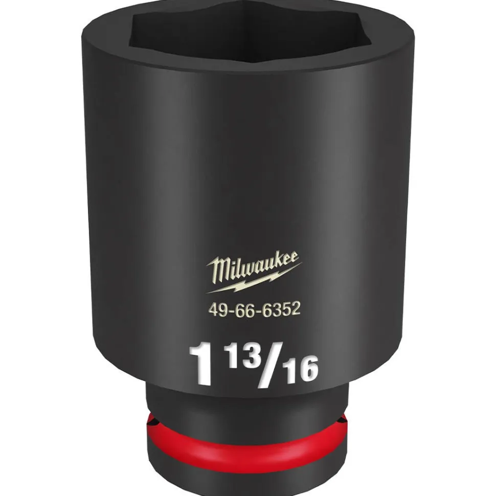 Milwaukee Shockwave Impact Duty 3/4" Drive 1-13/16" Deep 6 Point Socket 49-66-6352