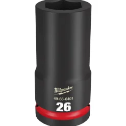 Milwaukee Shockwave Impact Duty 3/4" Drive 26mm Deep 6 Point Socket 49-66-6401