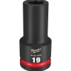 Milwaukee Shockwave Impact Duty 3/4" Drive 19mm Deep 6 Point Socket 49-66-6394