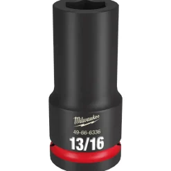Milwaukee Shockwave Impact Duty 3/4" Drive 13/16" Deep 6 Point Socket 49-66-6336