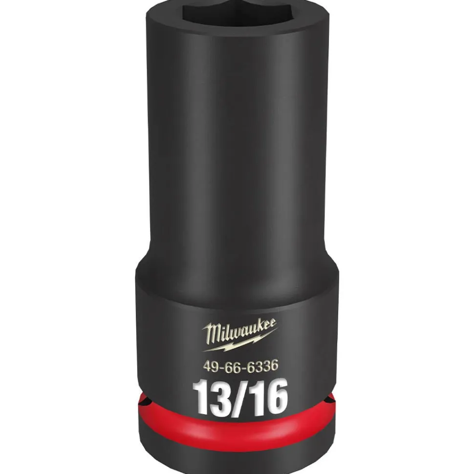 Milwaukee Shockwave Impact Duty 3/4" Drive 13/16" Deep 6 Point Socket 49-66-6336