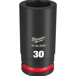 Milwaukee Shockwave Impact Duty 3/4" Drive 30mm Deep 6 Point Socket 49-66-6405