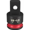 Milwaukee Shockwave Impact Duty 3/8" To 1/2" Drive Socket Adapter 49-66-6723