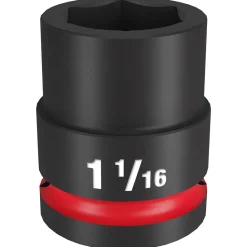 Milwaukee Shockwave Impact Duty 3/4" Drive 1-1/16" Standard 6 Point Socket 49-66-6308