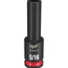 Milwaukee Shockwave Impact Duty 3/8'' Drive 5/16" Deep 6 Point Socket 49-66-6117