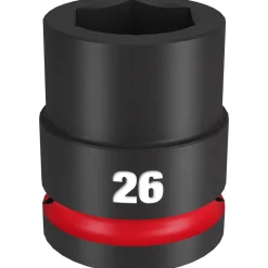 Milwaukee Shockwave Impact Duty 3/4" Drive 26mm Standard 6 Point Socket 49-66-6364