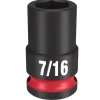 Milwaukee Shockwave Impact Duty 3/8'' Drive 7/16" Standard 6 Point Socket 49-66-6105