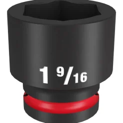 Milwaukee Shockwave Impact Duty 3/4" Drive 1-9/16" Standard 6 Point Socket 49-66-6316