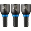 Milwaukee SHOCKWAVE Impact Duty 3/8" Insert Magnetic Nut Driver 3PK 49-66-4515