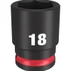 Milwaukee Shockwave Impact Duty 3/8'' Drive 18mm Standard 6 Point Socket 49-66-6142