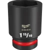 Milwaukee Shockwave Impact Duty 1" Drive 1-15/16" Deep 6 Point Socket 49-66-6519