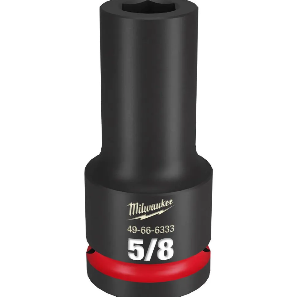Milwaukee Shockwave Impact Duty 3/4" Drive 5/8" Deep 6 Point Socket 49-66-6333