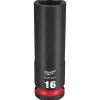 Milwaukee Shockwave Impact Duty 1/2" Drive 16mm Deep 6 Point Socket 49-66-6277