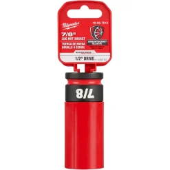 Milwaukee SHOCKWAVE Impact Duty 1/2" Drive 7/8" SAE Lug Nut Wheel Socket 49-66-7812