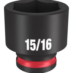 Milwaukee Shockwave Impact Duty 3/8'' Drive 15/16" Standard 6 Point Socket 49-66-6113