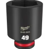 Milwaukee Shockwave Impact Duty 3/4" Drive 49mm Deep 6 Point Socket 49-66-6424
