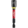 Milwaukee SHOCKWAVE Impact Duty 8MM x 2-9/16" Magnetic Nut Driver 10PK 49-66-0708